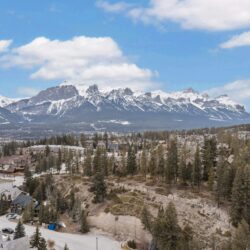 View of Canmore Alberta