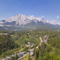 Canmore Rocky Mountain views