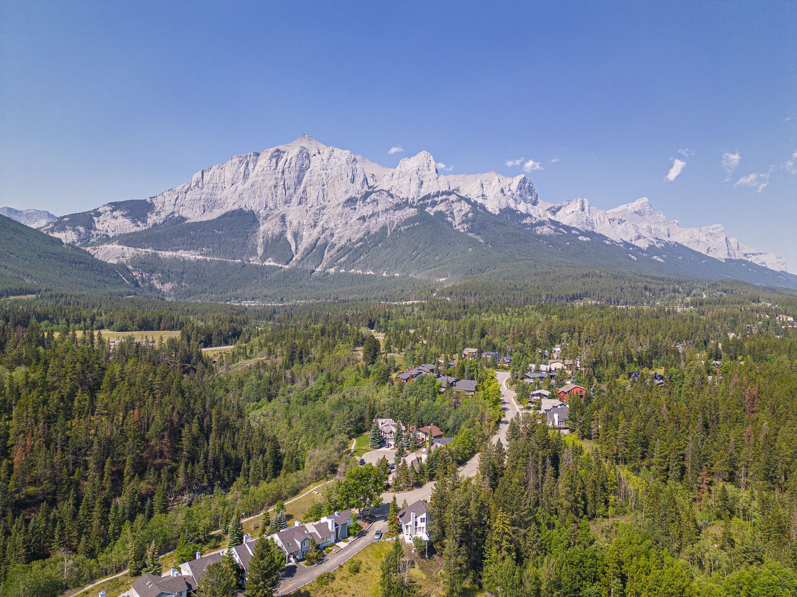 Canmore Rocky Mountain views